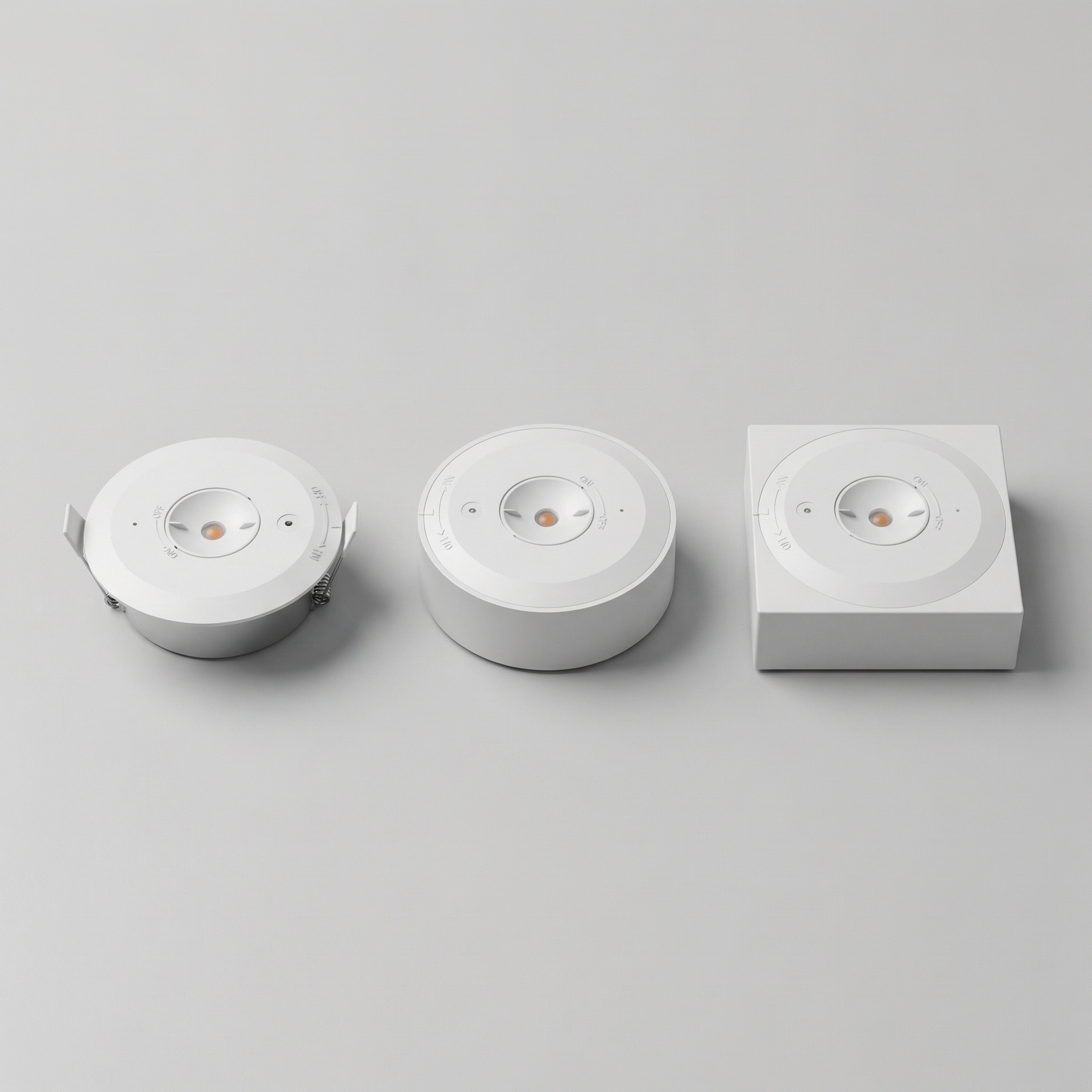 Premium IP66 Waterproof LED Emergency Downlight | Smart Remote Control | CCT Tunable & Dimmable | LiFePO4 Battery HM-E303R