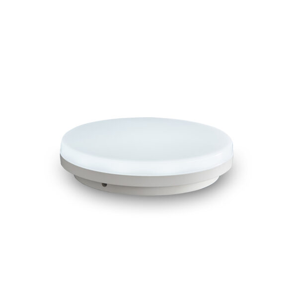 IP65 Waterproof Round LED Emergency Ceiling Lamp | 18W | CCT Adjustable | LiFePO4 Battery Backup HM-LED-X18W