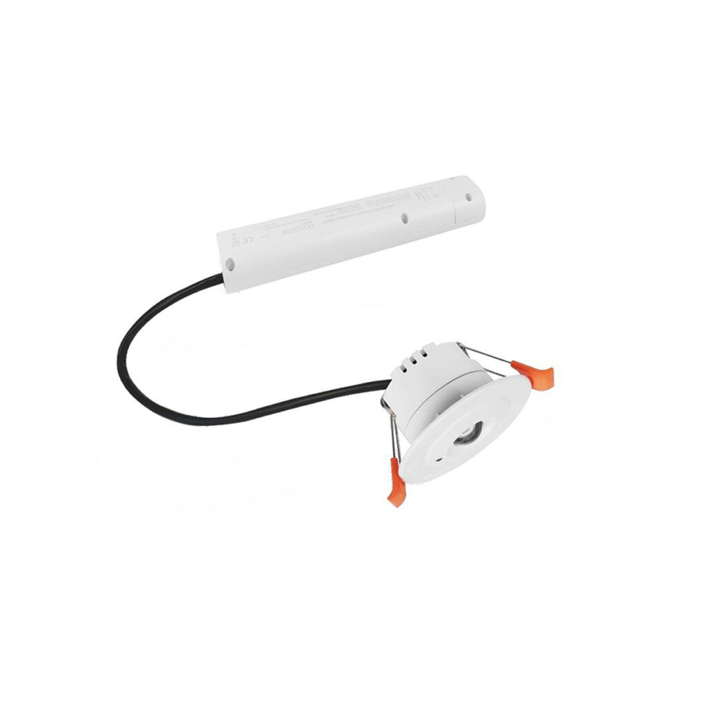 3W Non-Maintained Emergency Spotlight with 180min LiFePO4 Battery Backup HM-SPT3W-N