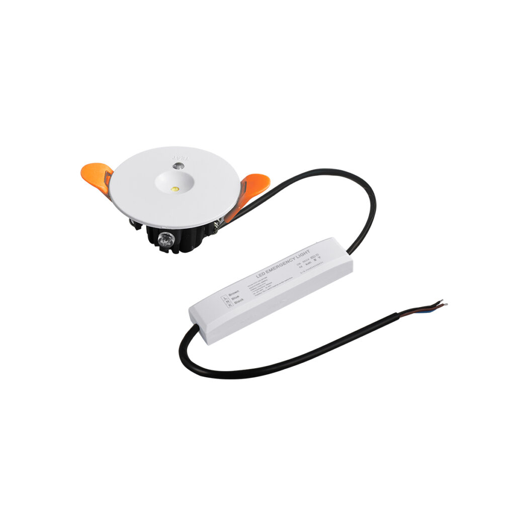 HM-SPT3W-Q: 2-in-1 Architectural Lighting & Emergency Spotlight