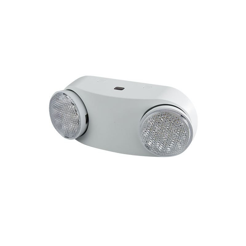High-Output COB LED Dual-Head Emergency Light | 560lm | AC85-265V Wide Voltage HM-TWS01