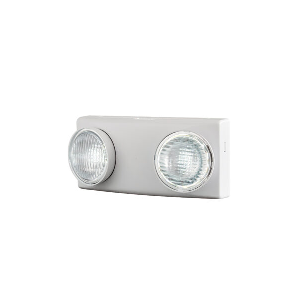 High-Brightness Dual-Head LED Emergency Light | 470lm | 3.7V 2200mAh Battery Backup HM-TWS02