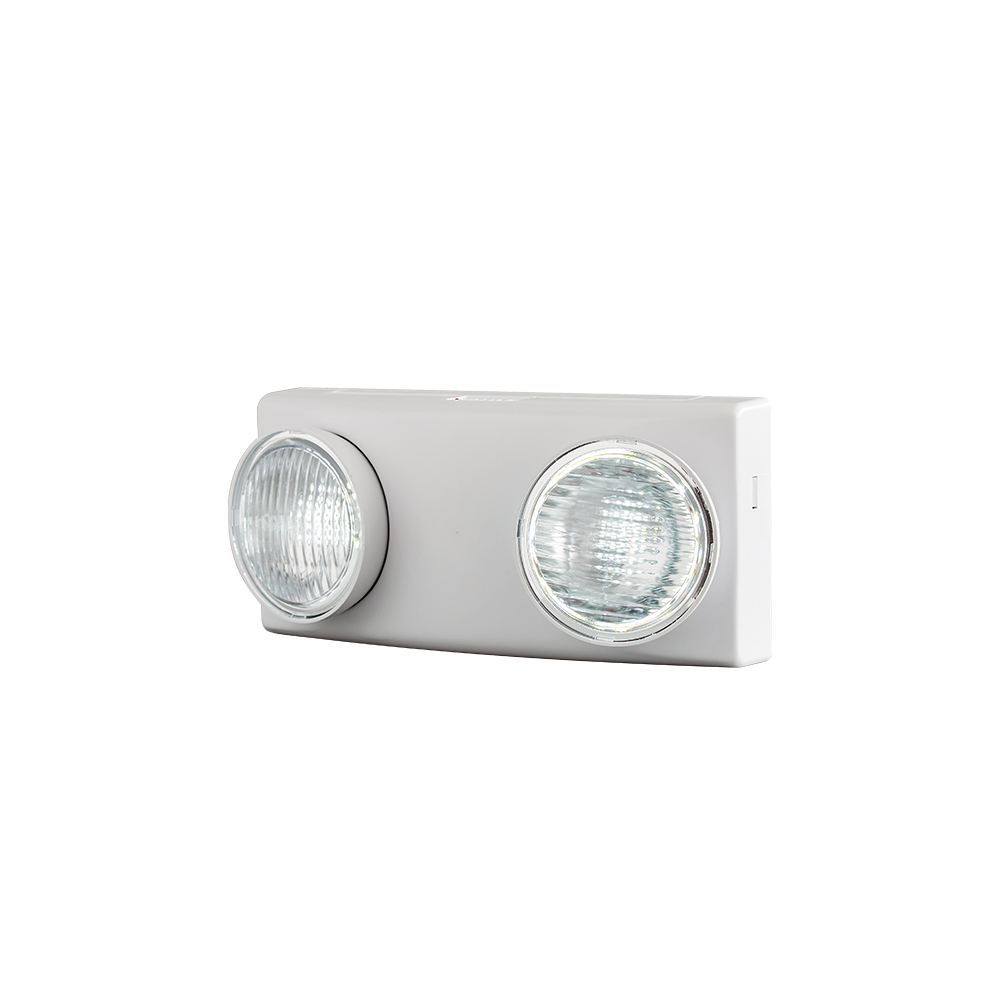 High-Brightness Dual-Head LED Emergency Light | 470lm | 3.7V 2200mAh Battery Backup HM-TWS02