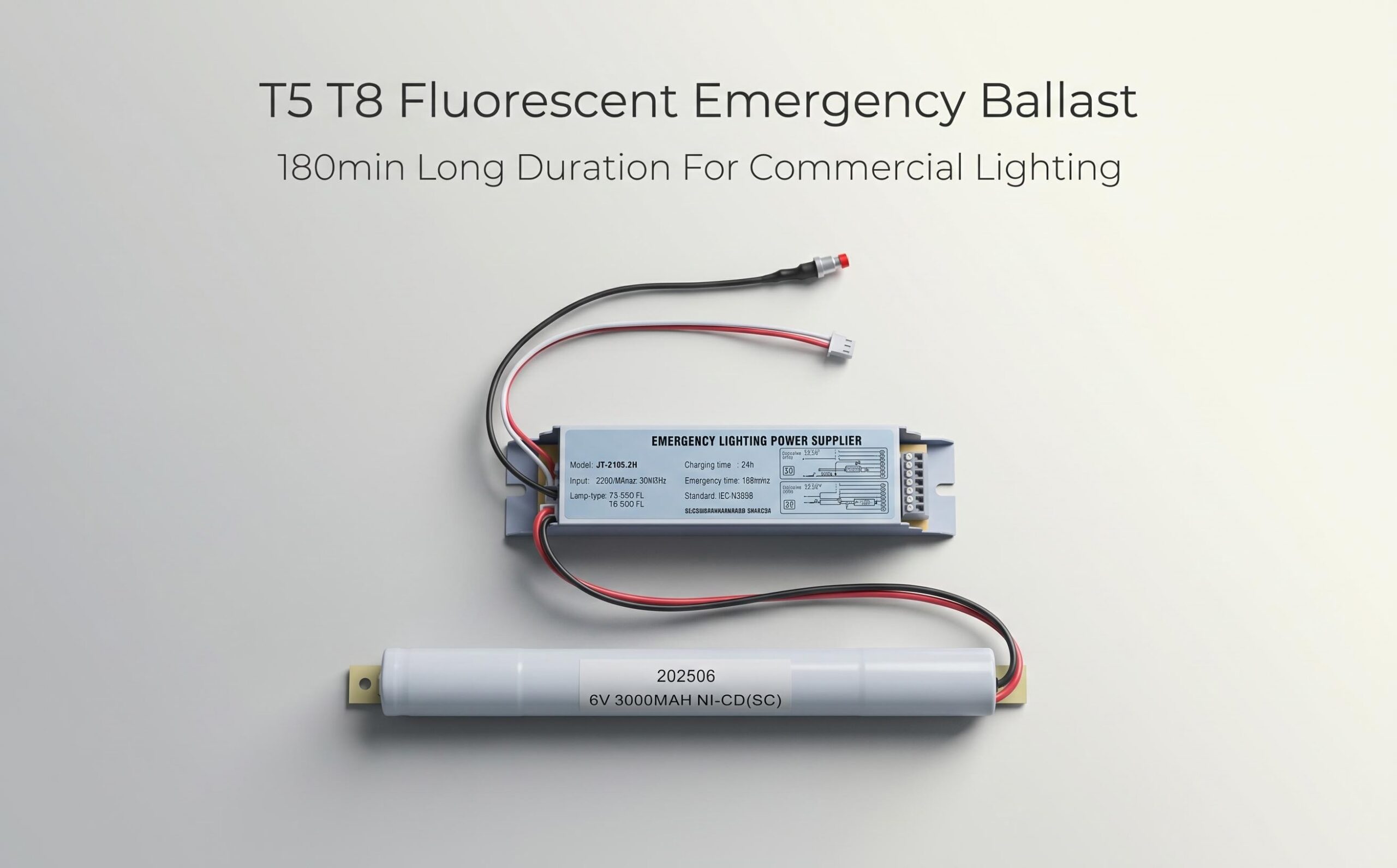 Emergency ballast for T5 T8 Fluorescent Tube