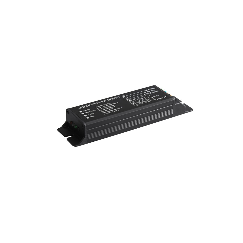 Aluminum LED Emergency Driver | 3-50W Compatibility | 3-Hour Backup |FAT-LED-F1G
