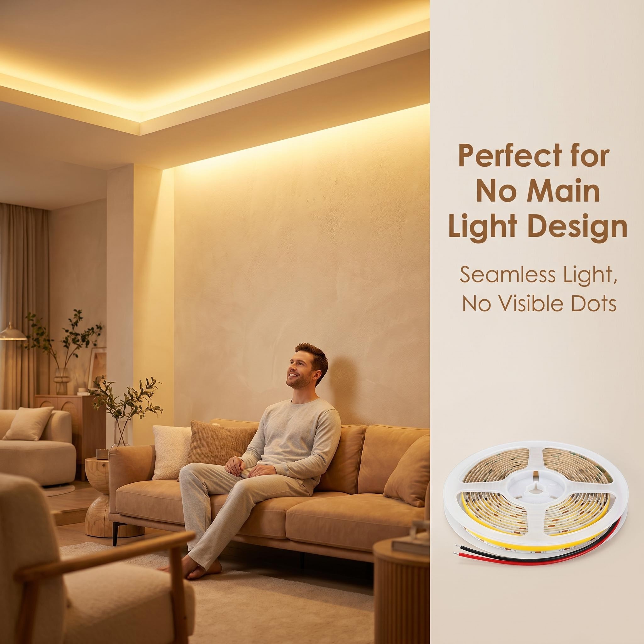 High Density COB LED Strip installation