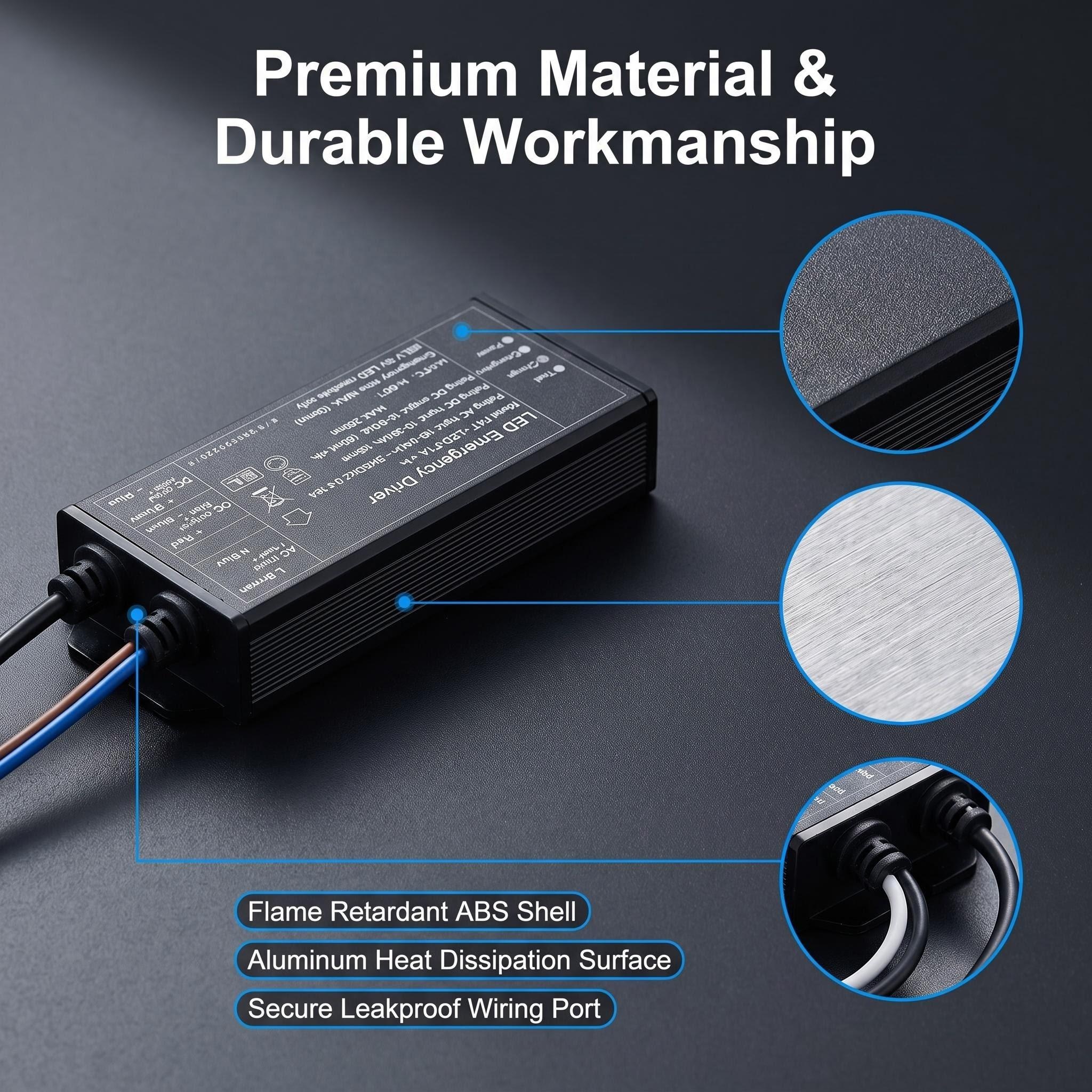 High quality emergency battery back