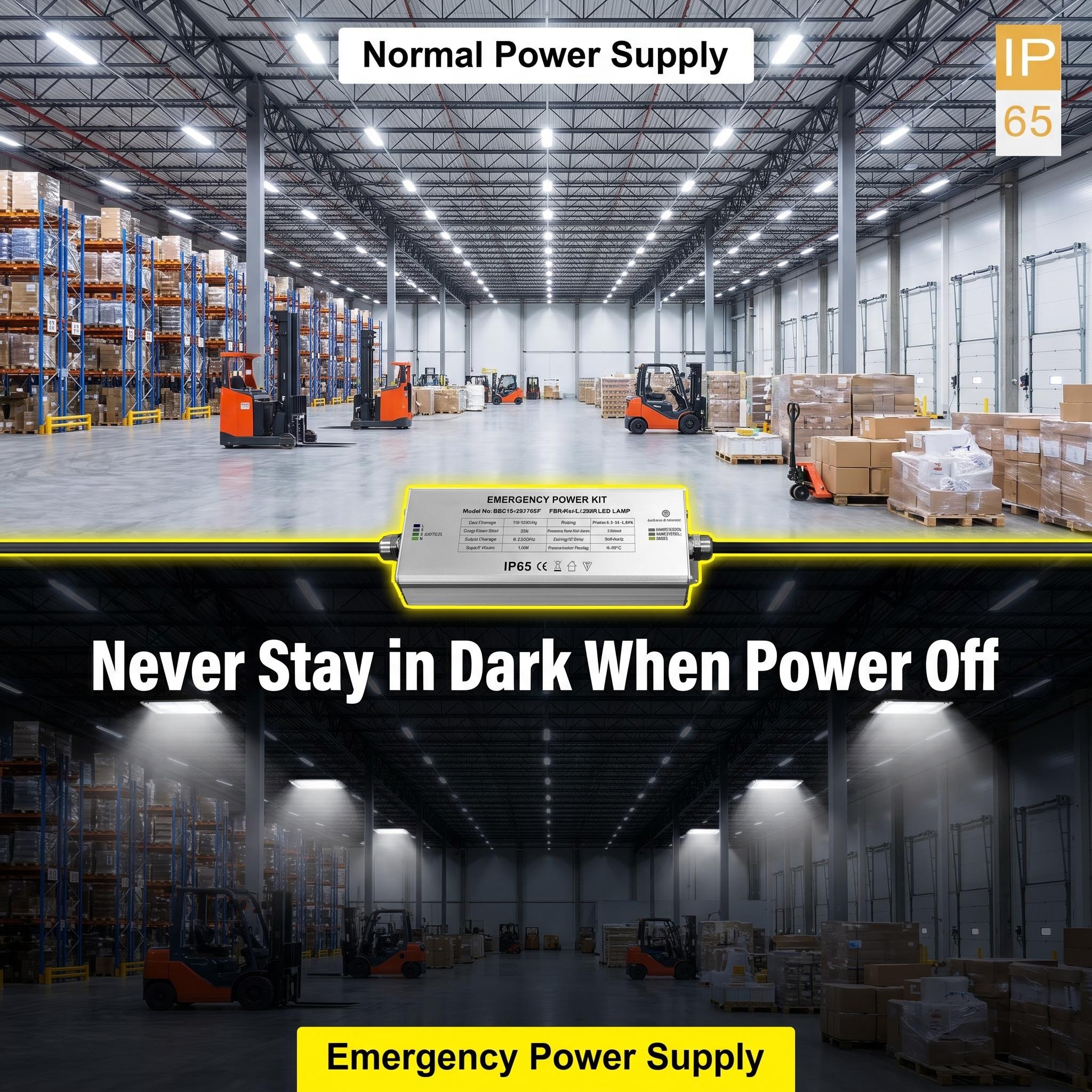 SDE14 Emergency effect in case of power failure