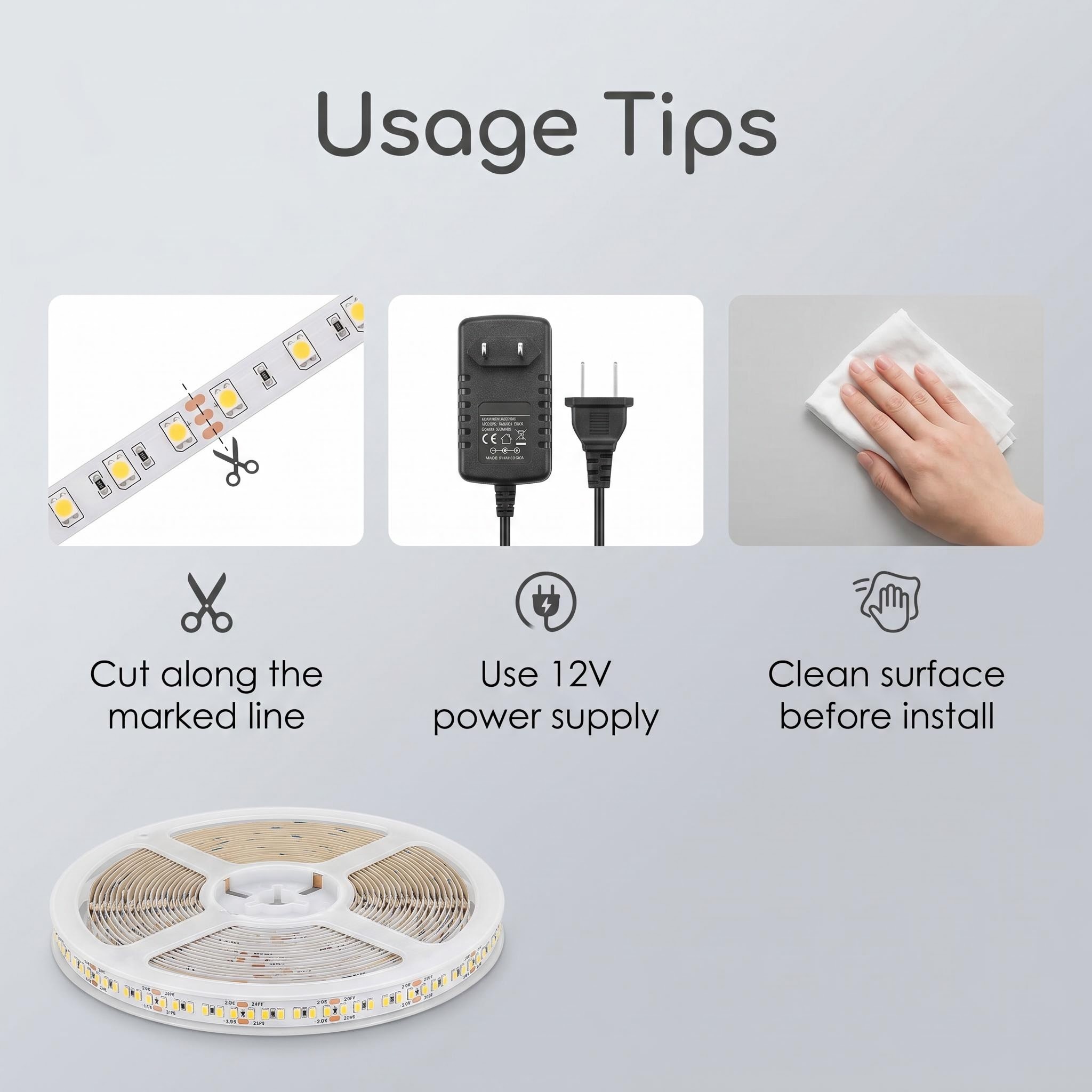 Wholesale LED Strip installation